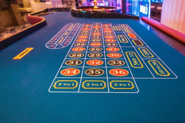 Live baccarat table with multi-camera feed